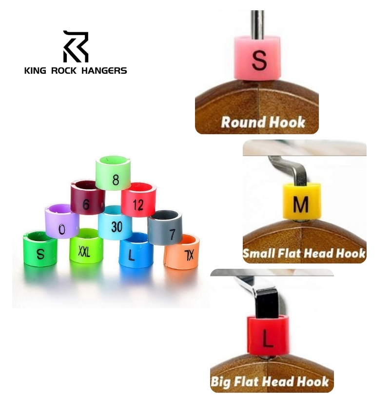 Optimize your retail space with plastic hanger size markings