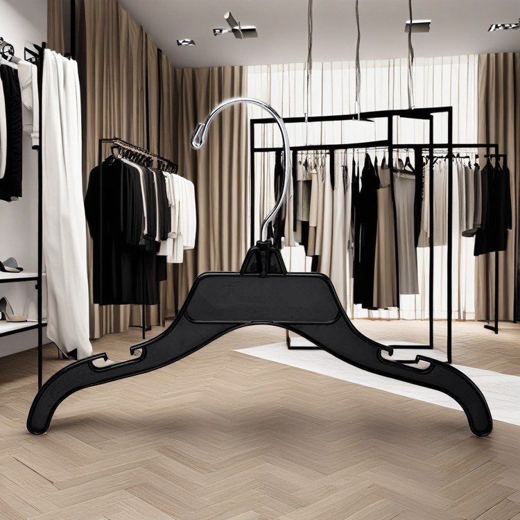 ntroducing our KR - 497 plastic hangers, crafted by our Shanghai - based factory with 23 years of expertise. Measuring 10 inches, these hangers are perfect for displaying kids' tops. Many clothing companies worldwide choose them for combined packaging with their garments. Ideal for presenting children's fashion in an appealing way. 