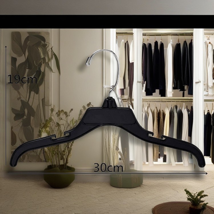 Looking for quality hangers for children's upper - wear display? Our KR - 498 model, sized at 12 inches, is the answer. Made by our seasoned Shanghai factory. Widely adopted by clothing firms worldwide for packaging and sales. And you can have your brand logo gold - foil stamped on these hangers as per your requirements. Check out our website now.