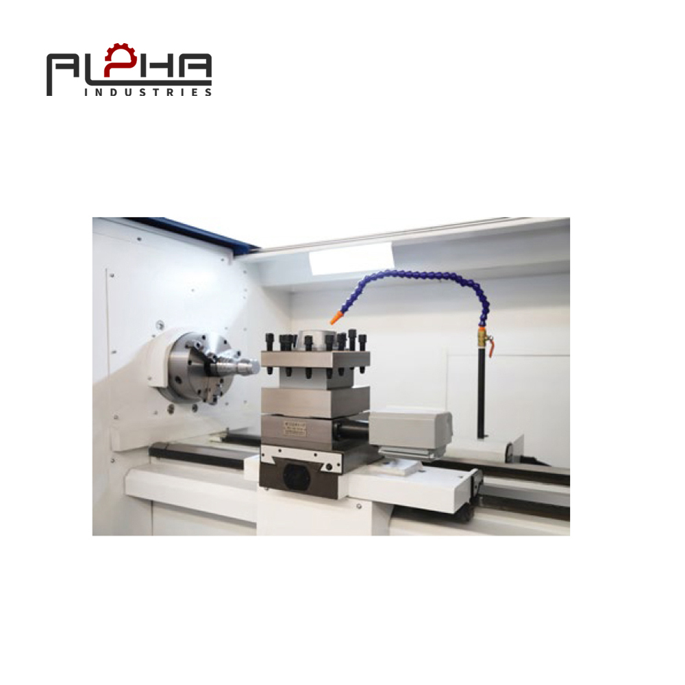 High-Rigidity Bed Design in CNC Lathe Flat Type | Alpha Precision Turning