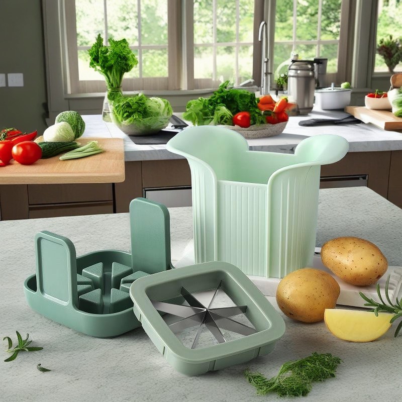 multi-functional potato cutter