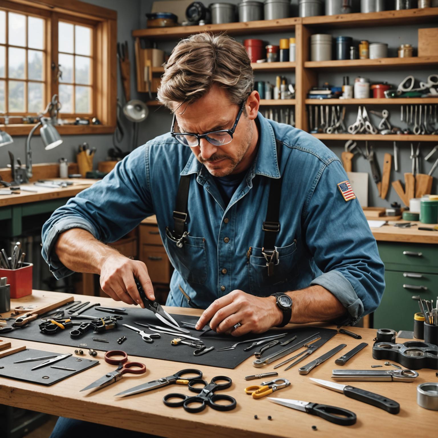 掌握剪刀的组装：技巧和技术