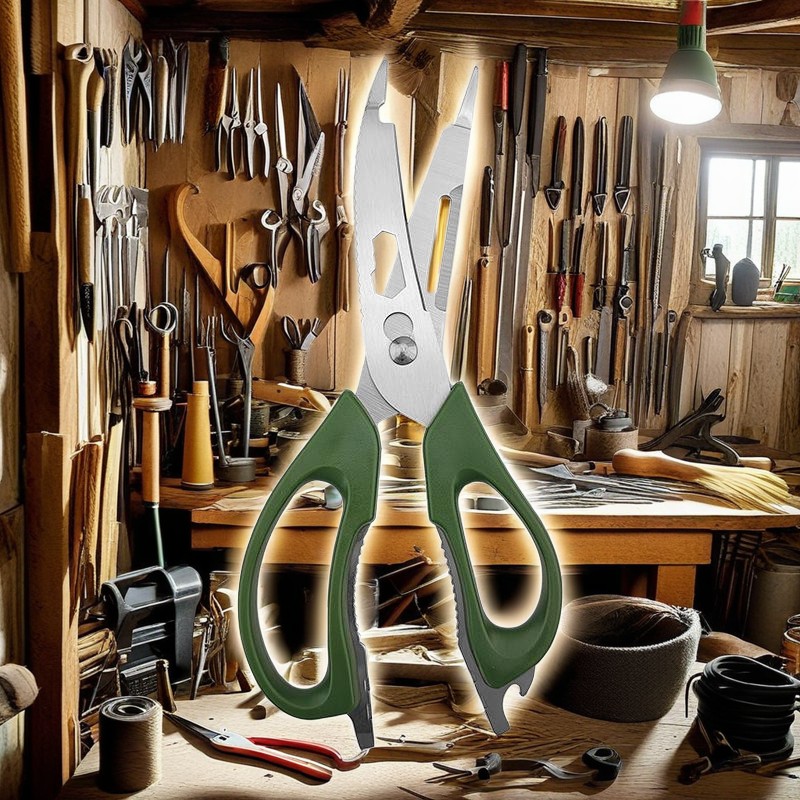 فتح إمكانات مقص في الهواء الطلق متعدد الوظائف