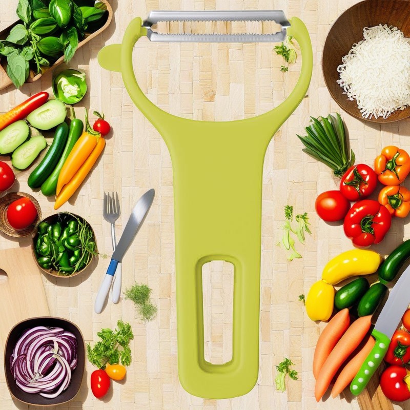 مطبوخ دون عناء مع مقشرة ثلاث أوراق الأخيرة