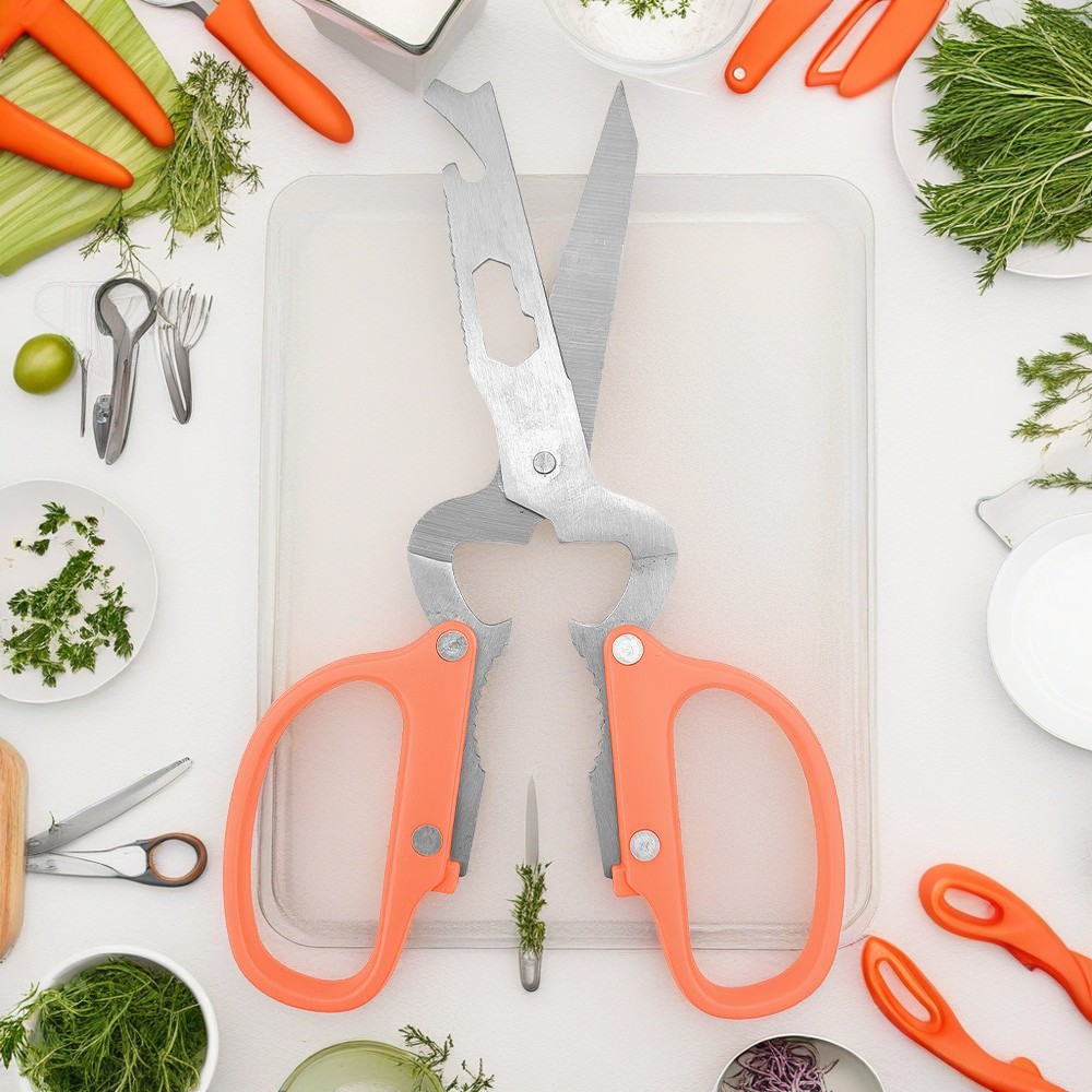 用多功能厨房剪刀升级厨房