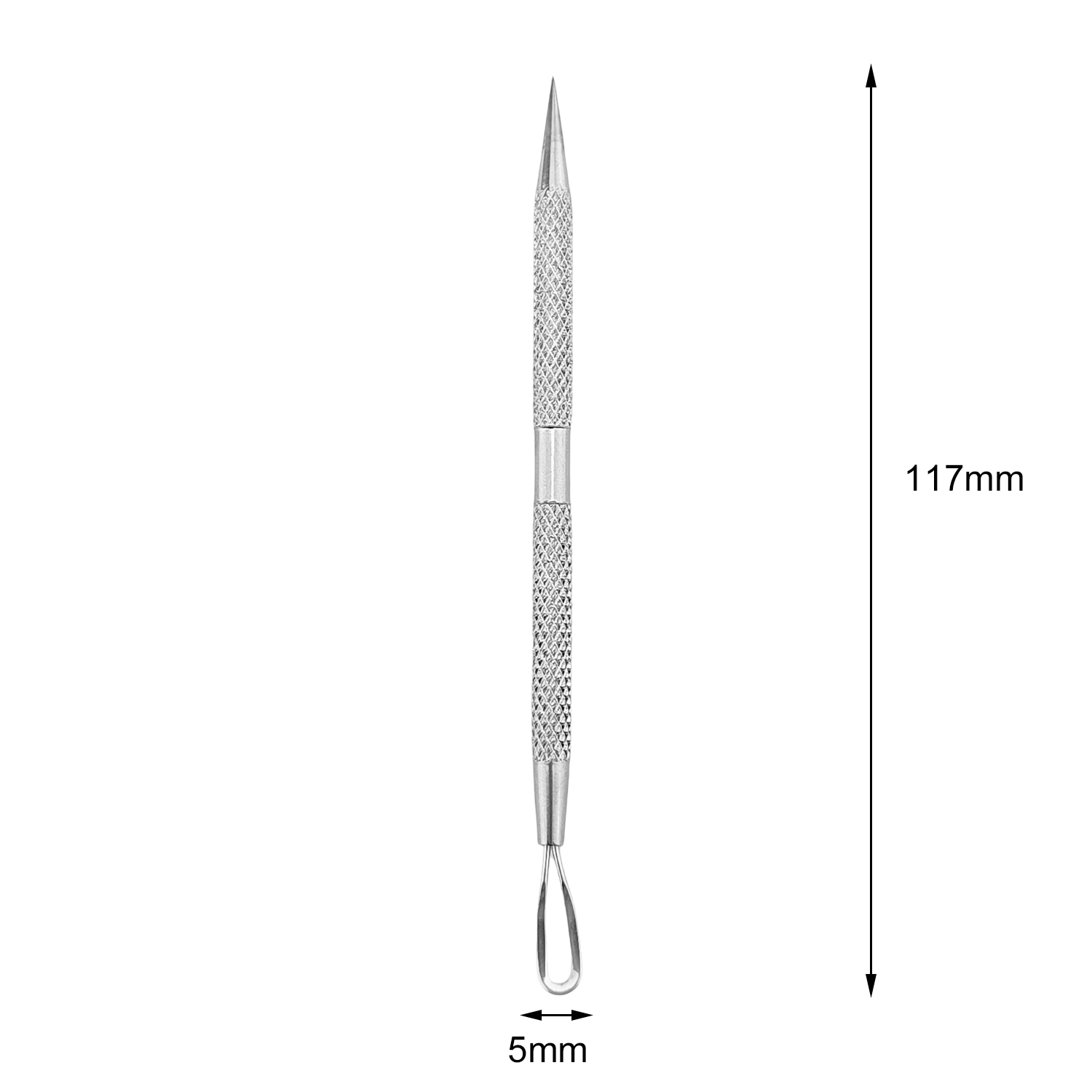 facial extraction tools manufacturer stainless steel loop and pointed tool