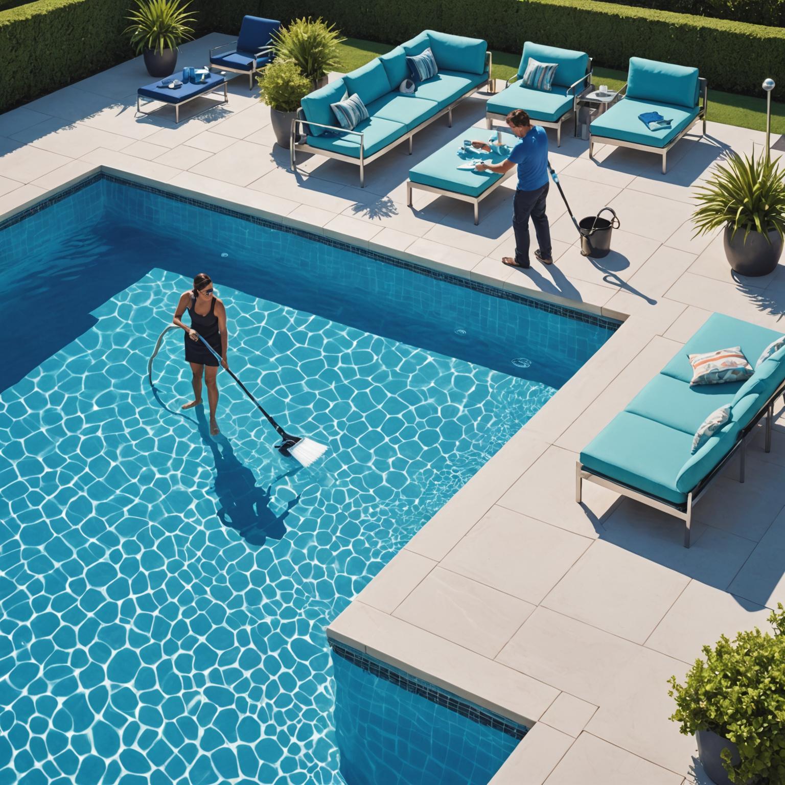Cómo construir el kit ideal de limpieza de piscinas para compradores comerciales
