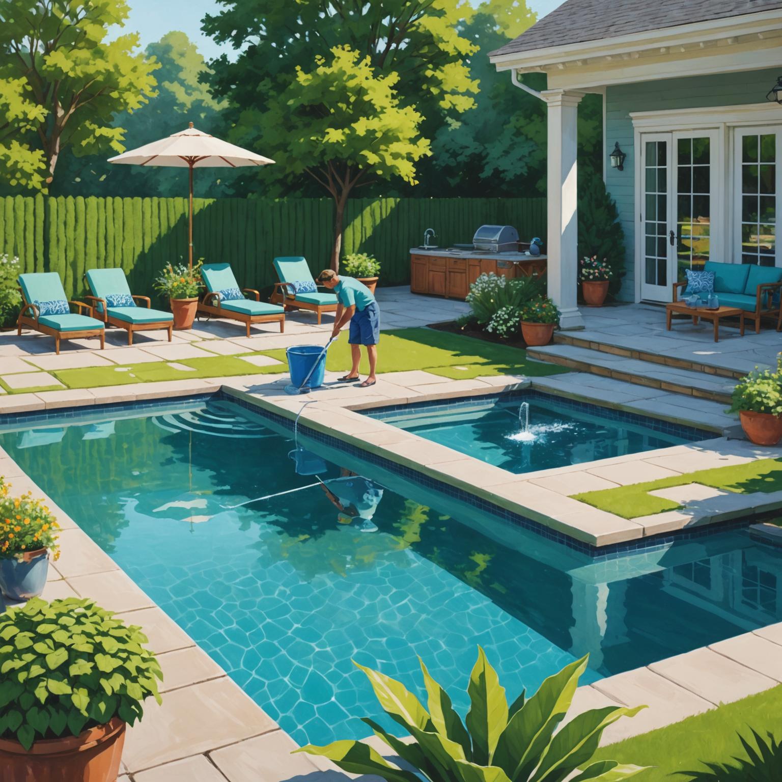 Effortless Pool Care: How a Chlorine Dispenser from Bonny Pool Simplifies Water Treatment