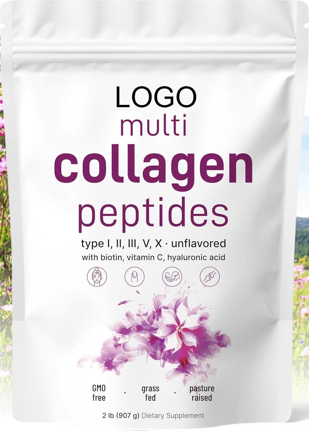 Recetas con colágeno en polvo, suplemento de colágeno en polvo, proteína de colágeno en polvo