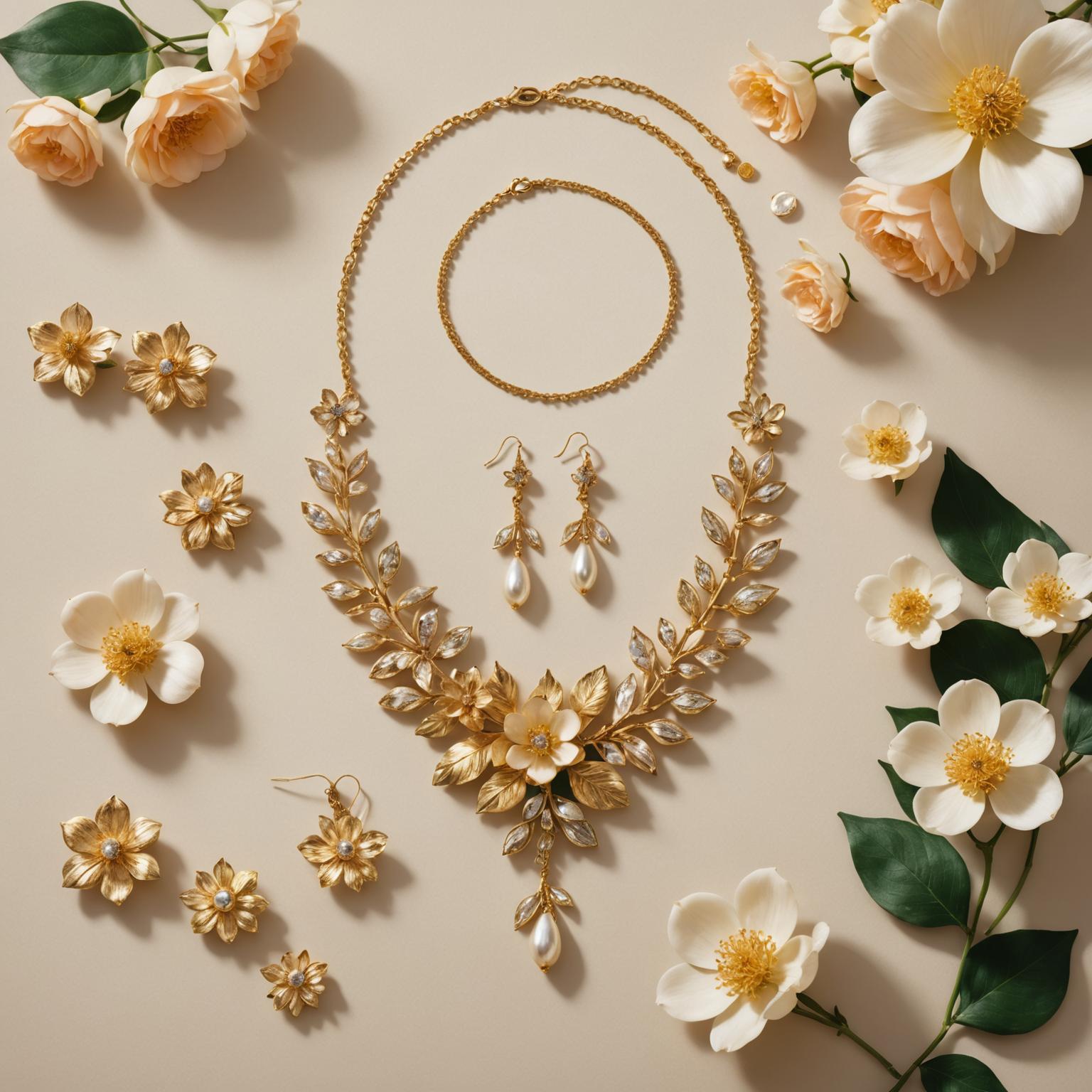 Jue Mei Floral Jewelry Kit: Elegant Redefinition
