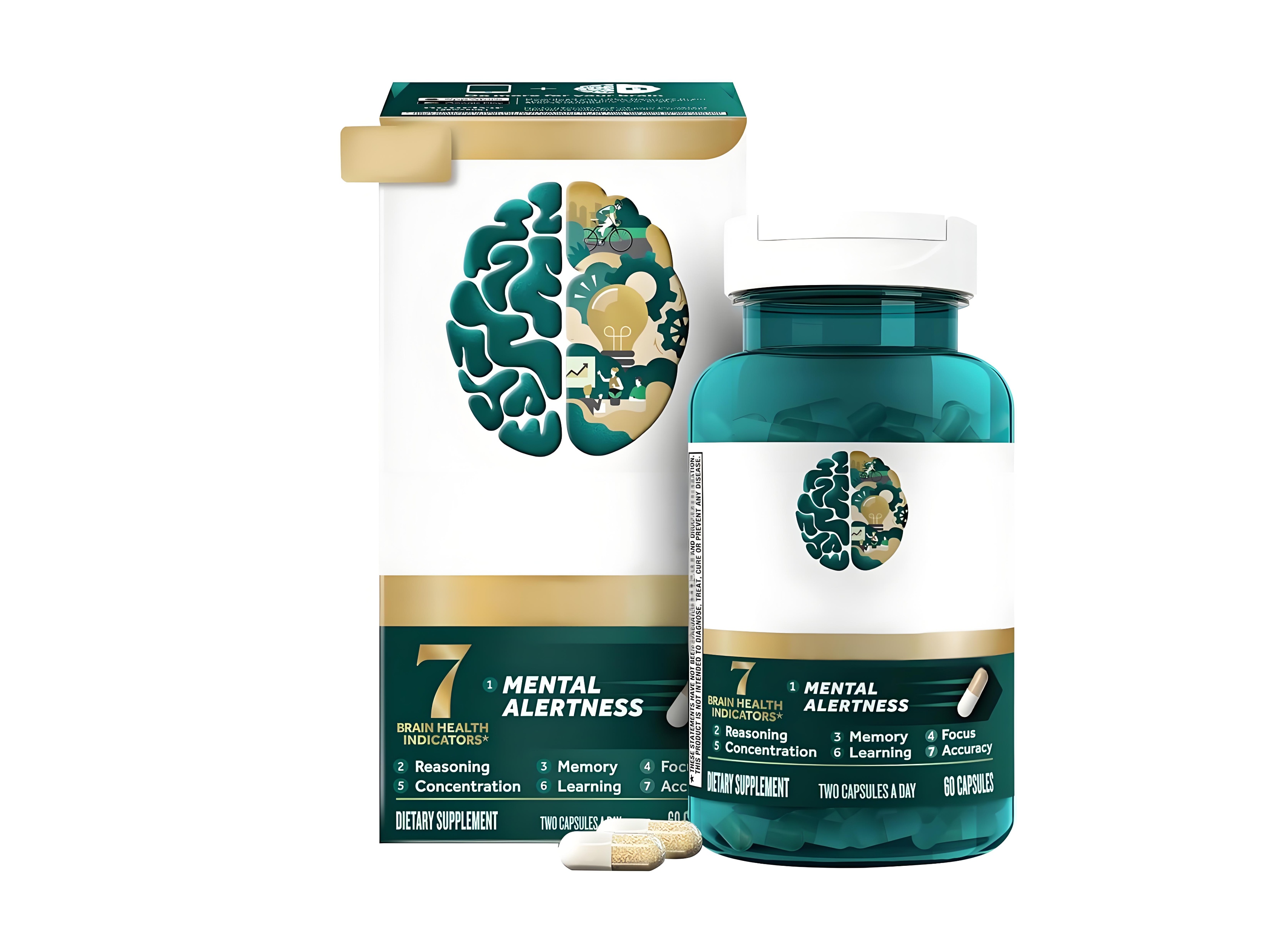 Unlock Brain Power with Herbal Nootropic Capsules