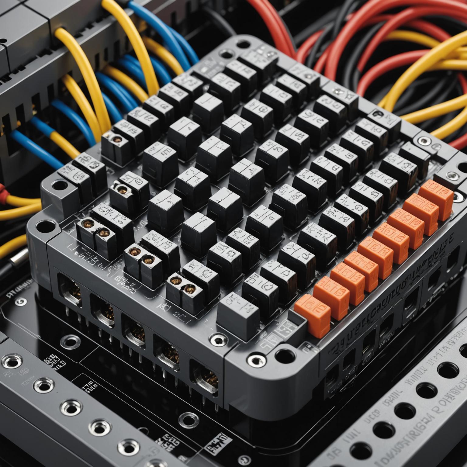 Feed-through terminal block, terminal block types, feed-through connector, modular terminal blocks, electrical terminal blocks