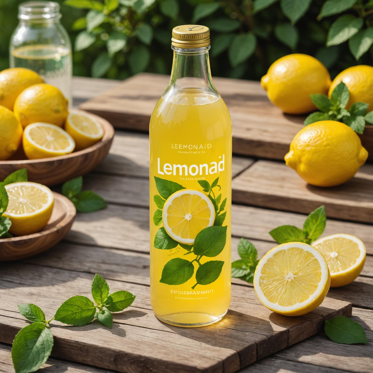 Lemonade+: Redefining stylish organic beverage bottles