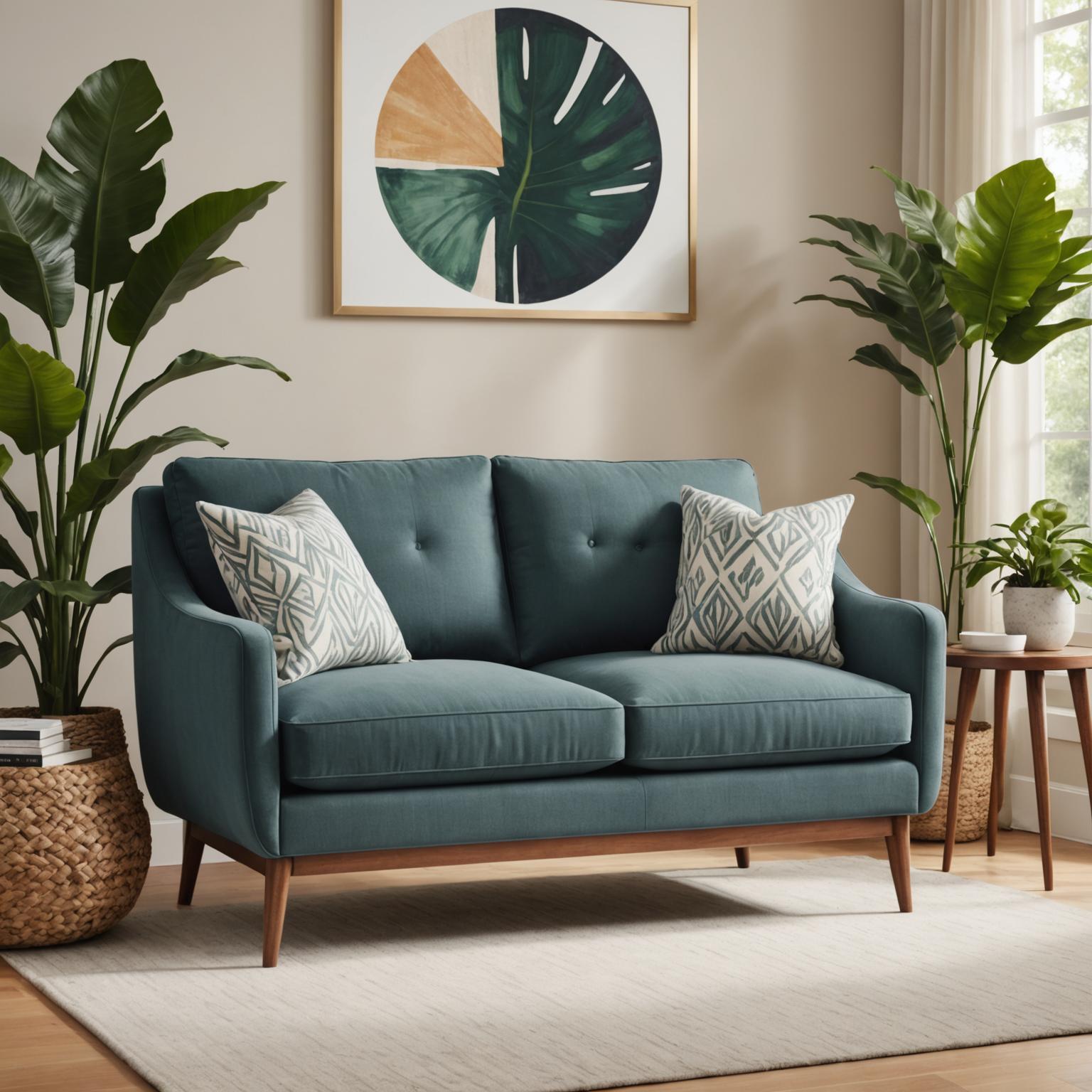 Charleston Loveseat : 우아한 2 인승 소파 공장 직접