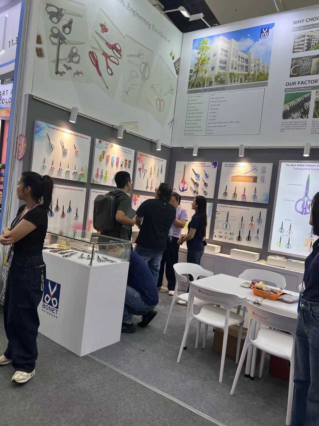 Guangzhou Fair Stationery: Bonet Scissors Redefine Style