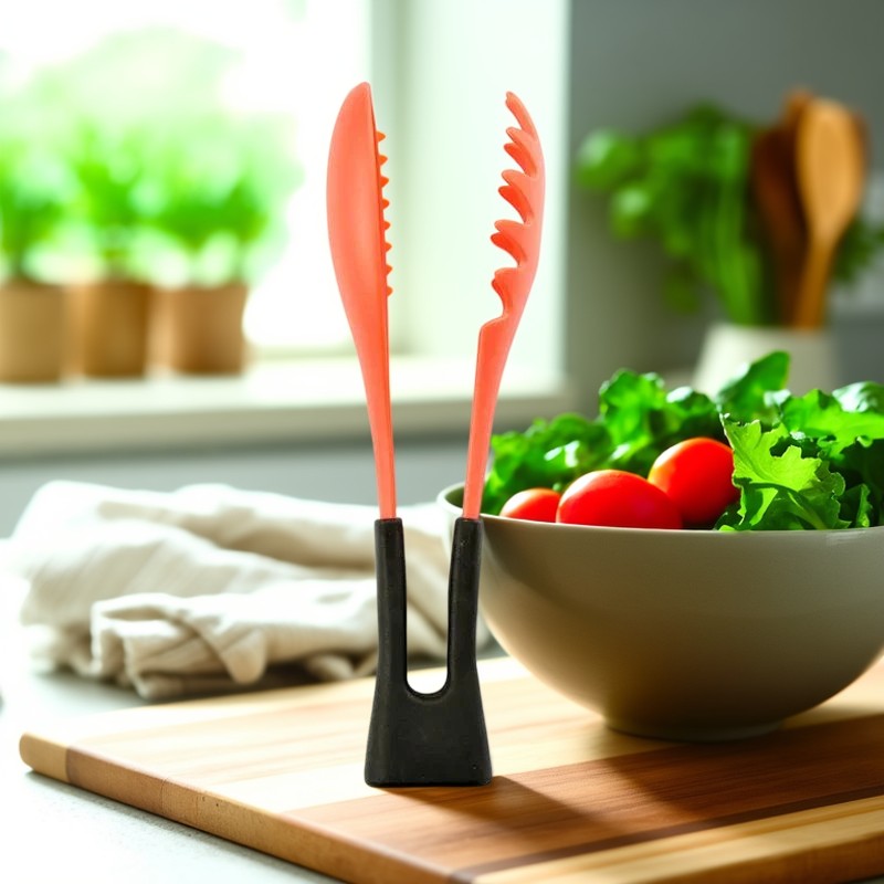 Atualize a cozinha com duplo conjunto de utensílios de mesa de silício