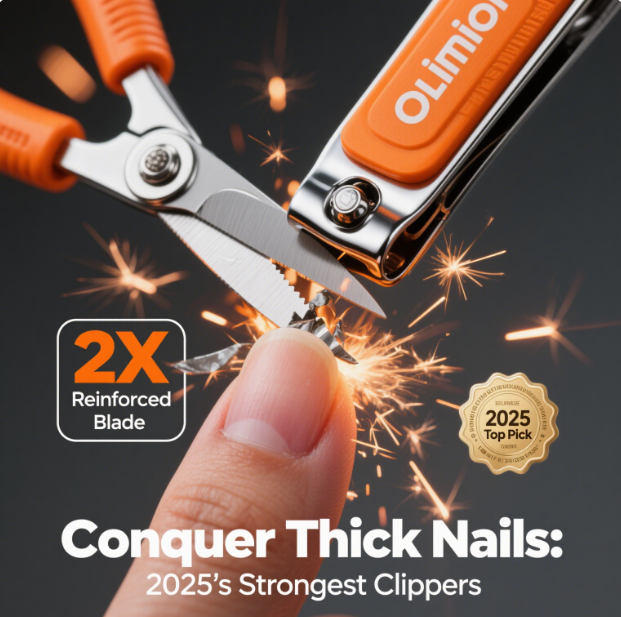 Best Toenail Clippers for Thick Nails with Ergonomic Design