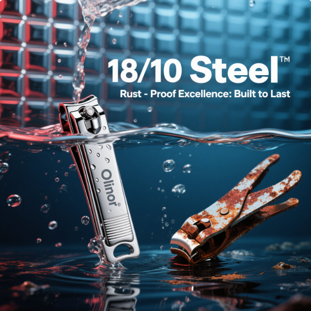 Stainless Steel Nail Clippers: Durable & Rust-Resistant