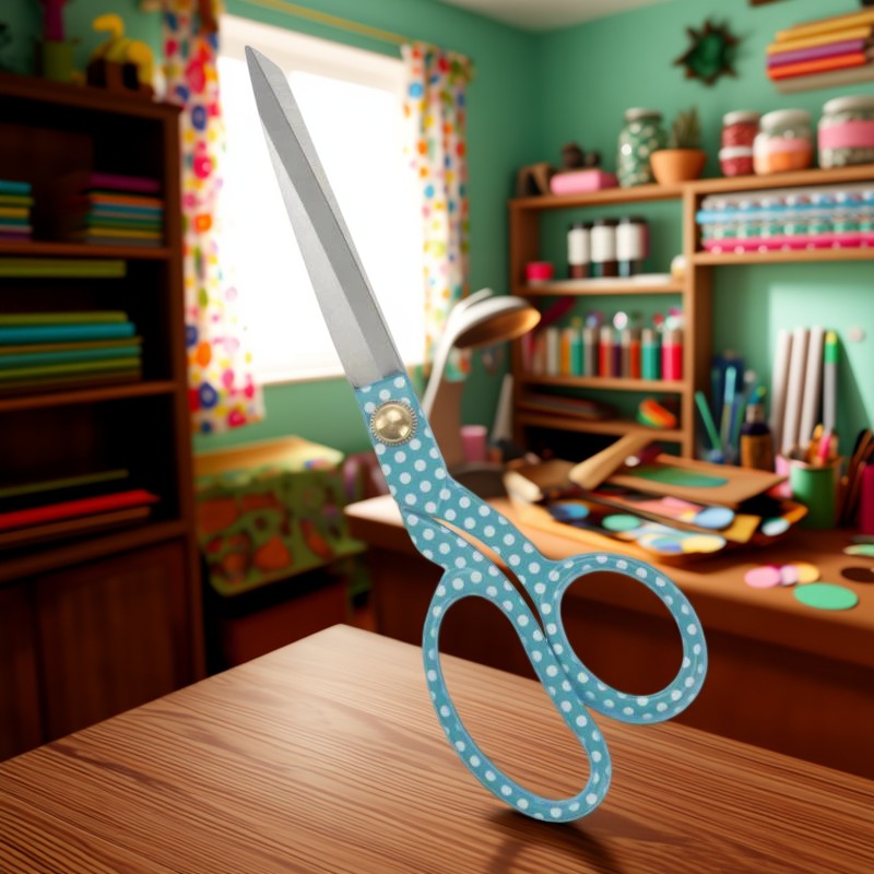 Full Stainless Steel Tailor Scissors: Precision & Style