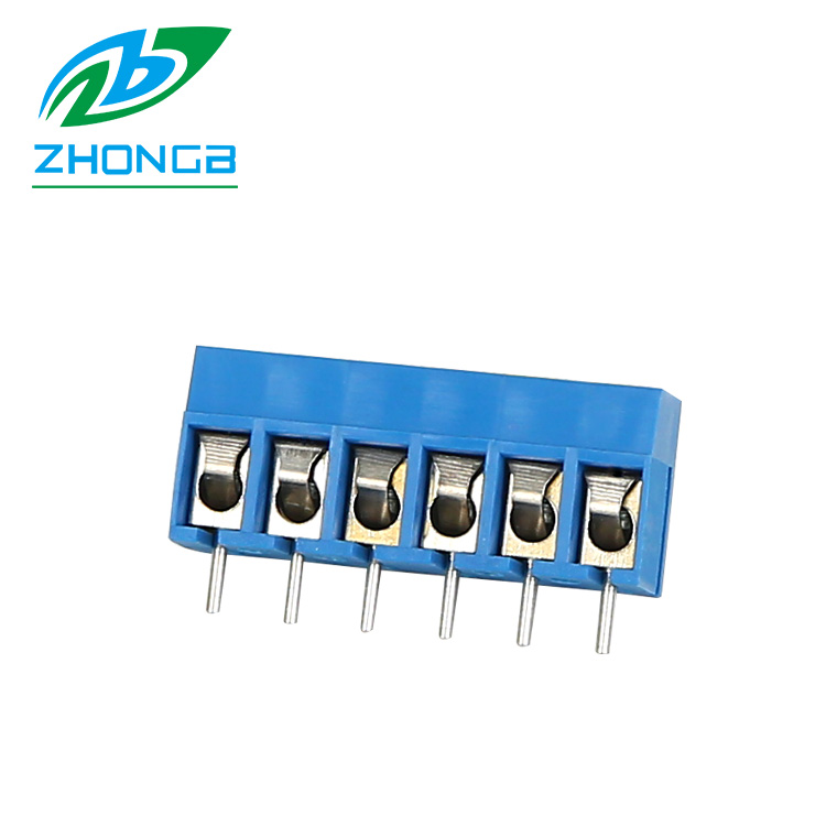 ZB300-5.0,300-5.0,ZB104, 2-xxP, 180 degrees, straight pins