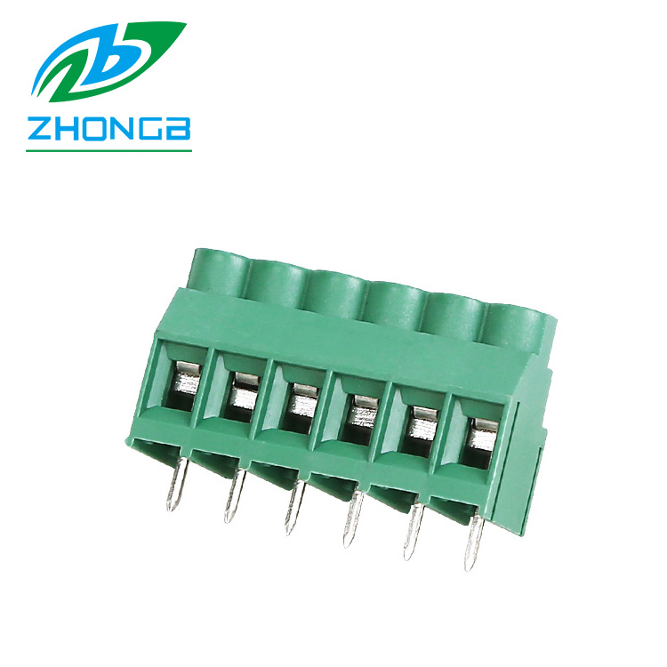 ZB635-6.35,635-6.35,ZB302,180 degrees, straight pins, 2-xxP