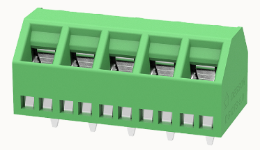 ZB127S-5.08,127S-5.08,ZB227S, 180 degrees, straight pins, 2-xxP
