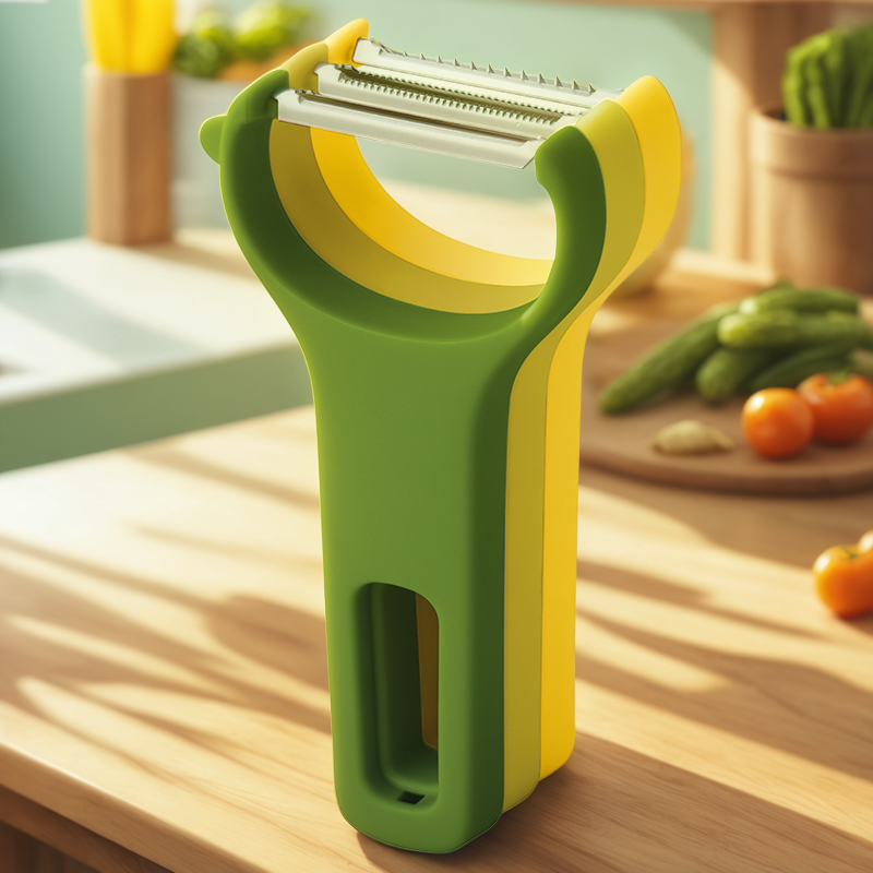 التحضير الثوري مع أدوات التقشير القابلة للتكديس