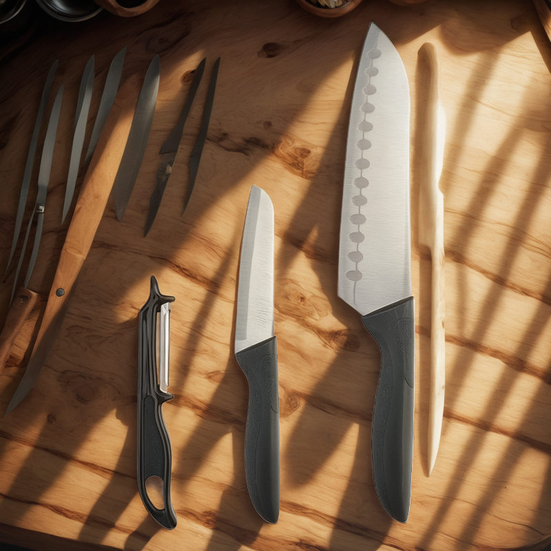 3-piece knife set, kitchen knife set, kitchen essentials