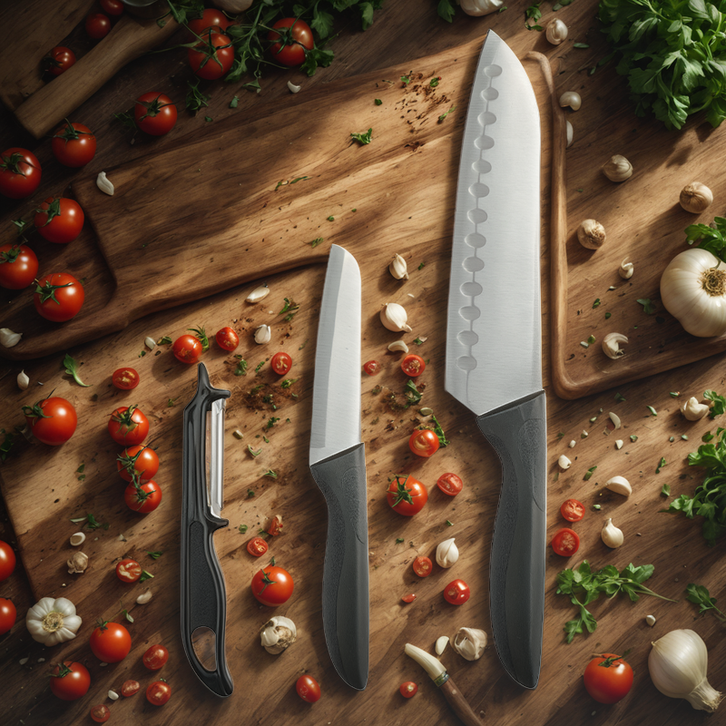 Ensemble de cuisine essentiel à trois couvées