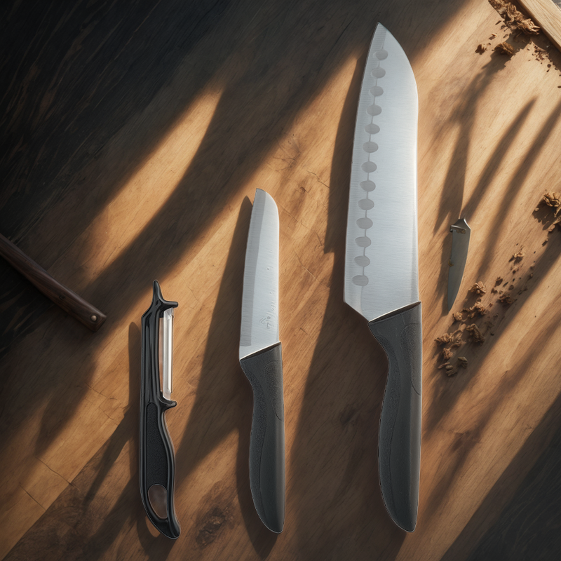 3-piece knife set, kitchen knife set, kitchen essentials