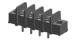 ZB25SM-7.62,25SM-7.62,ZBA200SM,180 degrees, straight pins, 2-xxP
