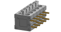ZB246R-5.0 , 246R-5.0 , ZBM546R , 90 degrees , right angle , 2-xxP