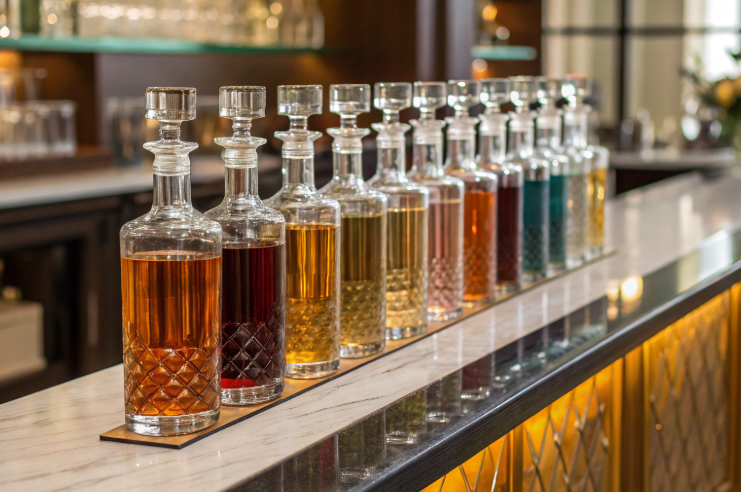 Un guide simple pour différentes tailles de bouteilles d'alcool