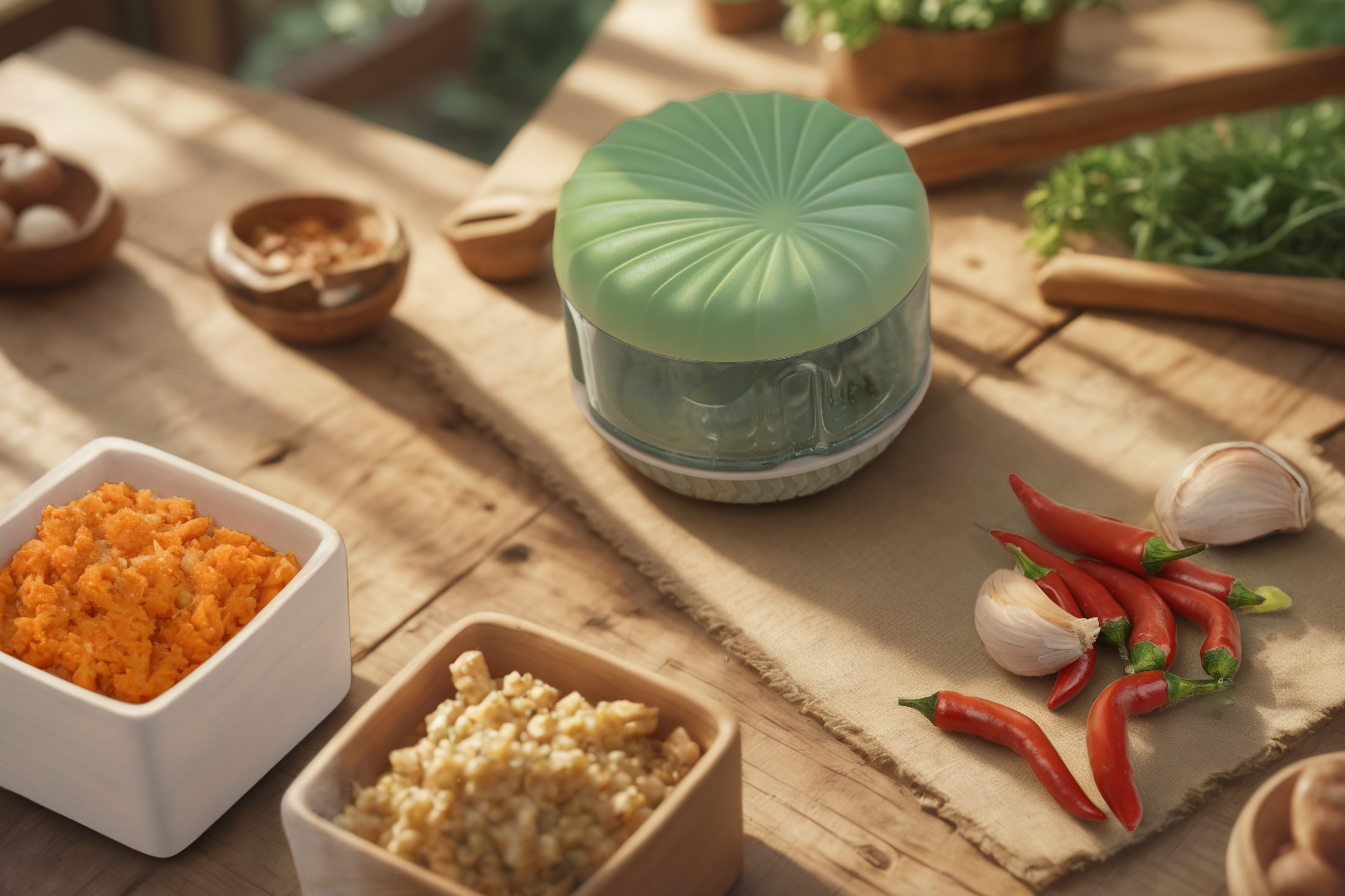 大蒜捣碎器:极简设计与实用完美结合