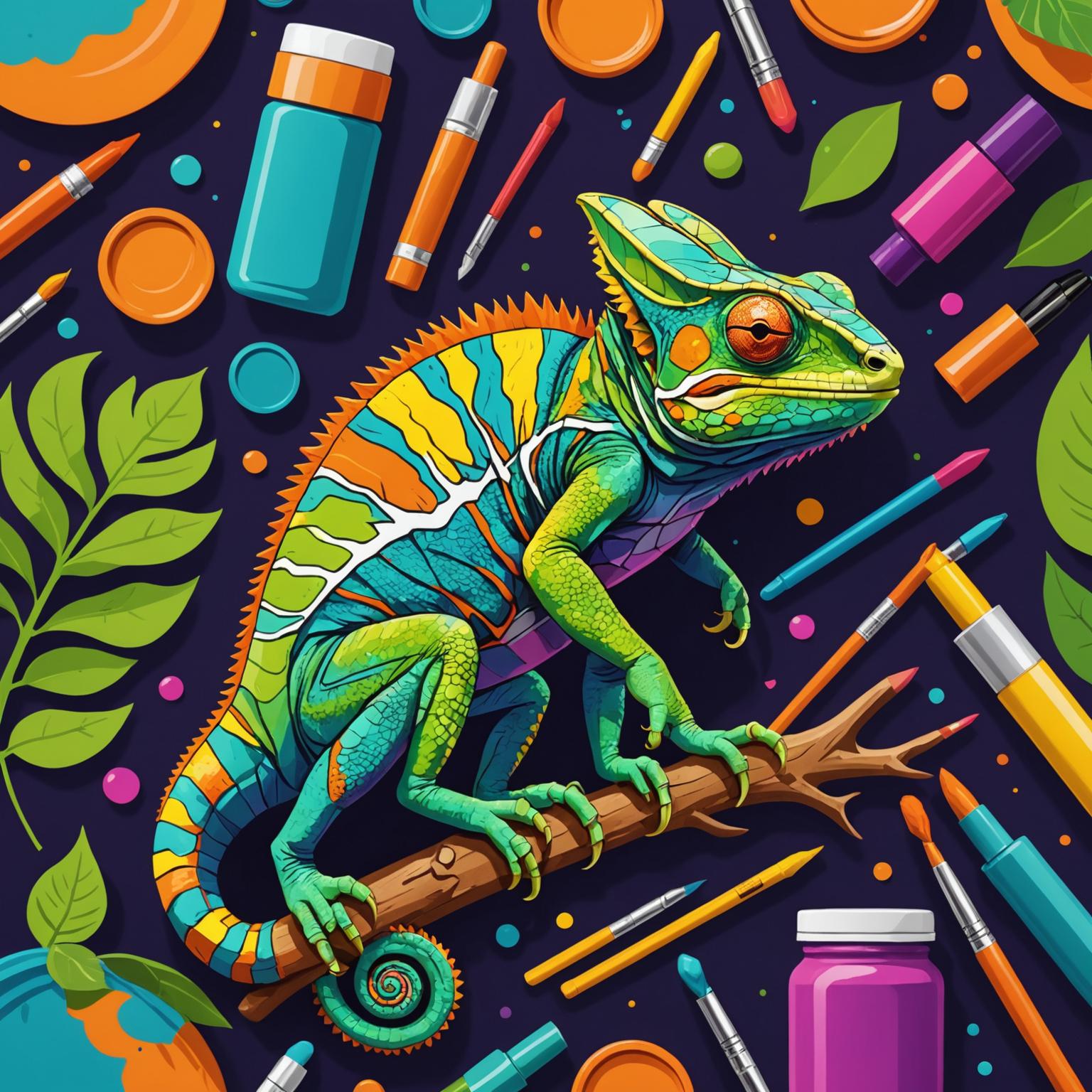 Chameleon Pigments: Revolutionizing Dynamic Color Shifts