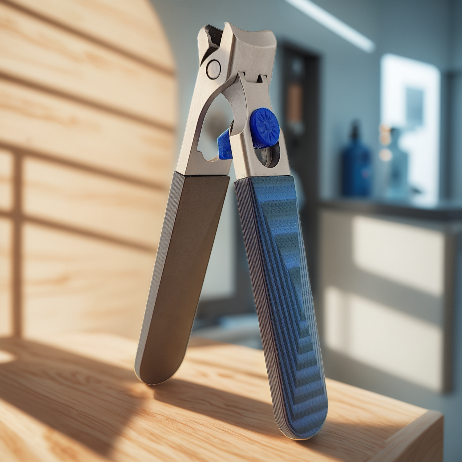 ergonomic nail clipper, travel nail clipper, nail clippers for thick nails