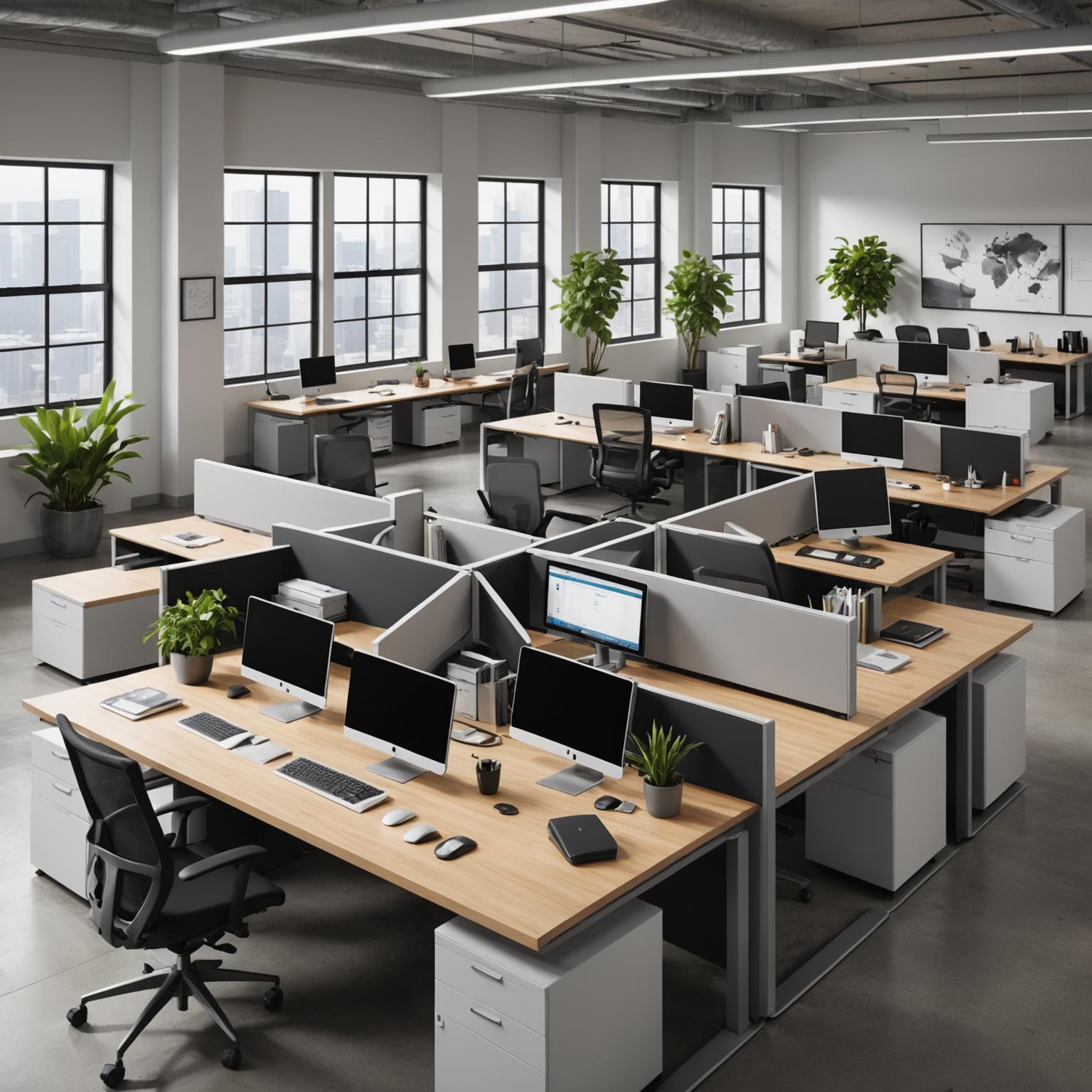 Office Desk Manufacturing: Modern Design and Productivity