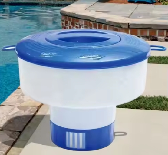 Cuidado de la piscina sin esfuerzo con un dispensador de cloro flotante