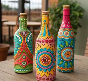 Top 9 Bottle Craft Ideas for Home Decoration
