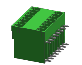 ZB15EDGRH-3.81 , 15EDGRH-3.81 , ZBF200RH , 90 degrees , right angle , 2-xxP