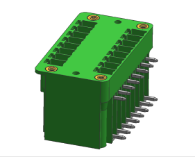 ZB15EDGRHM-3.81 , 15EDGRHM-3.81 , ZBF200RHM , 90 degrees , right angle , 2-xxP