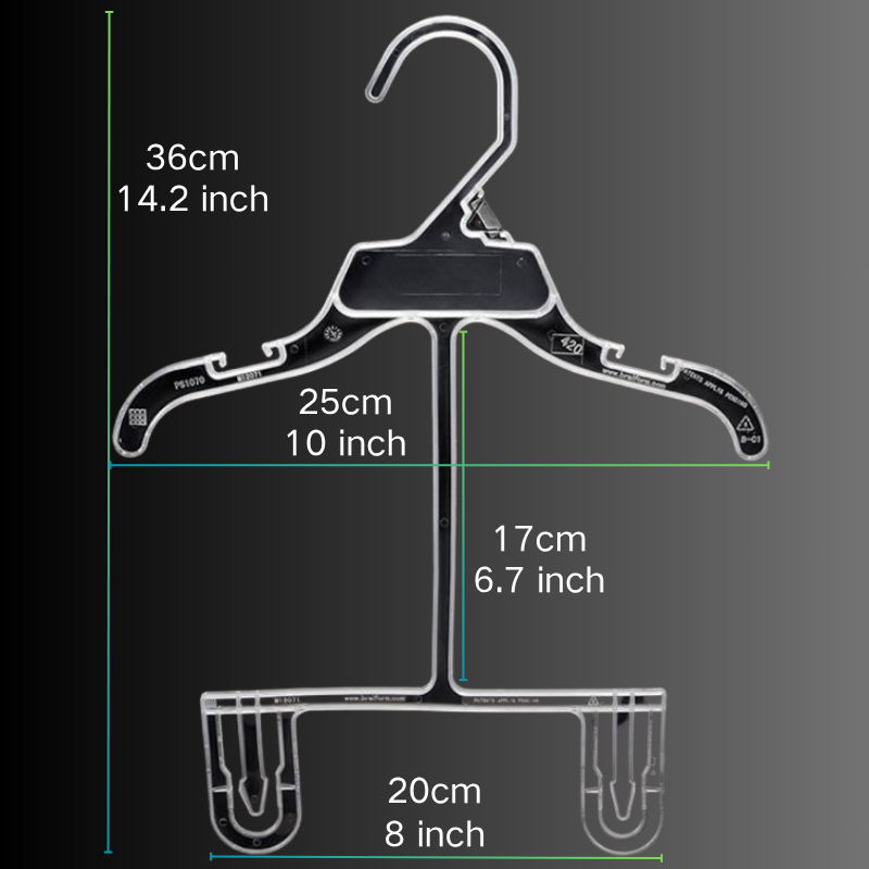 2 in 1 clothes hanger