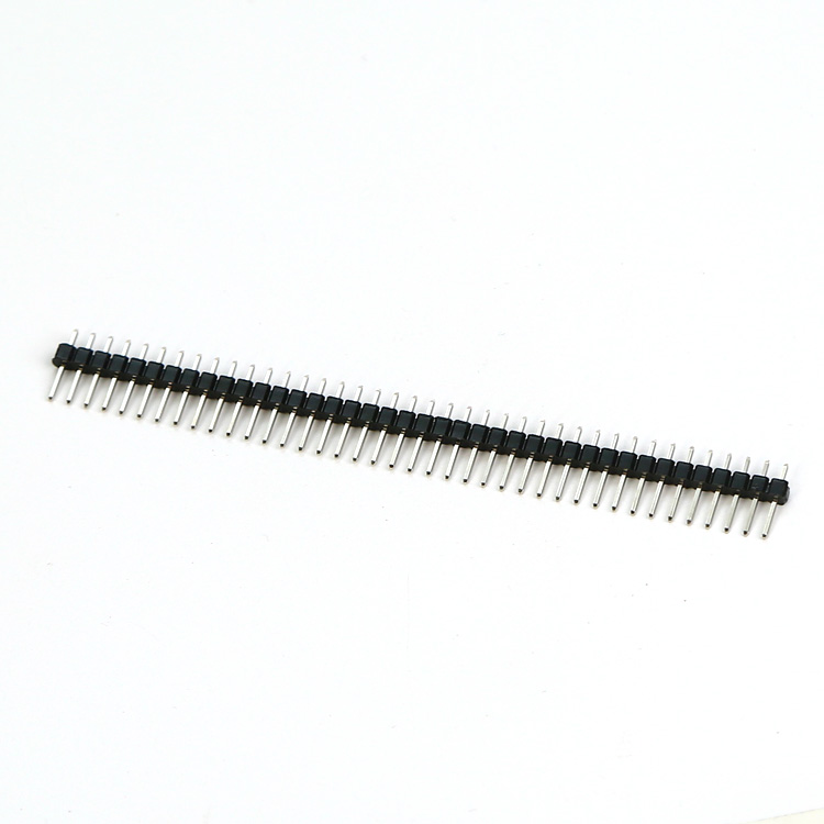 ZB1411-S-2.54 , 1411-S-2.54 , 1411-2.54 , 180 degrees , Straight Pin Header , 2-xxp