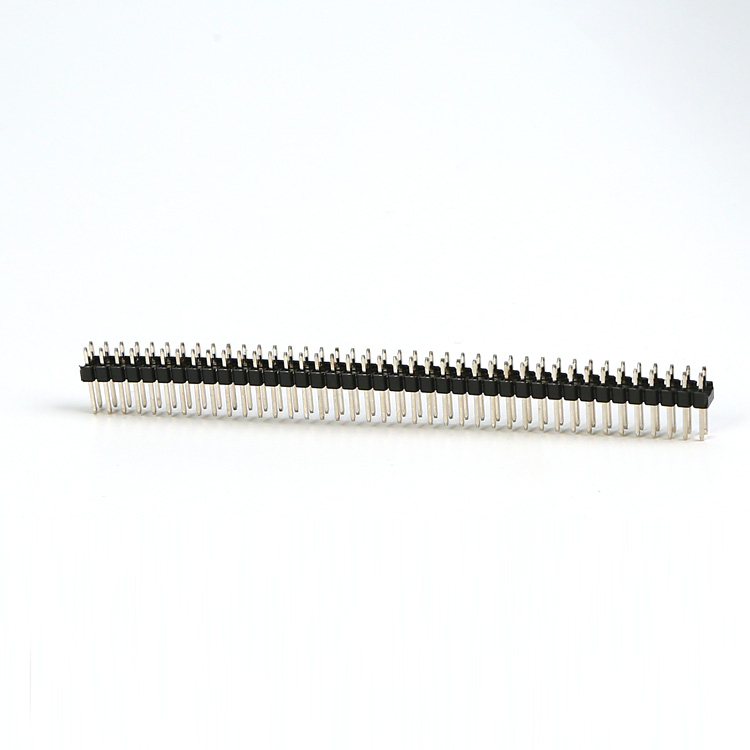 ZB1221-S-1.27 , 1221-S-1.27 , 1221-1.27 , Dual-Row 180 degrees Straight Pin Header , 2-xxp