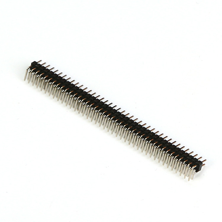 ZB1421-R-2.54 , 1421-R-2.54 , 1421-2.54 , Dual-Row 90 degrees Right Angle Pin Header , 2-xxp