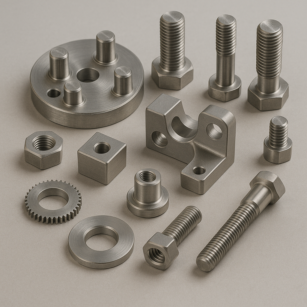 JINGLE OEM custom fasteners and CNC components for product development