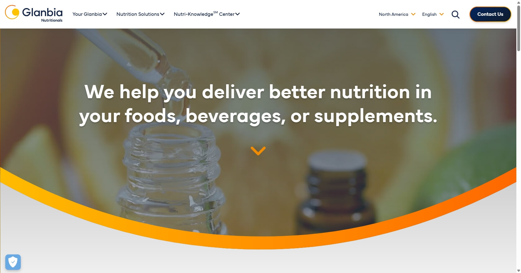 Glanbia Nutritionals official website