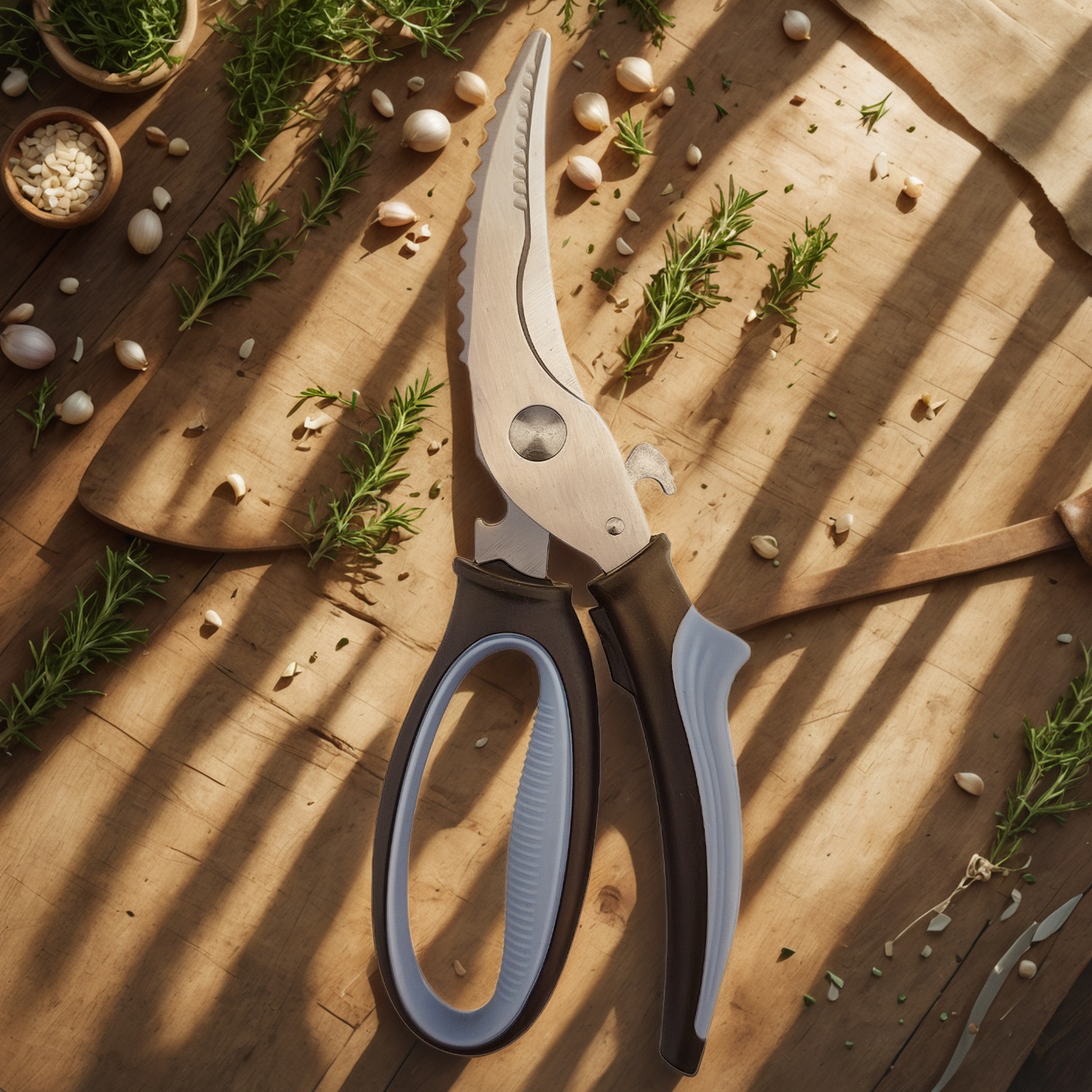 multi-functional poultry shears