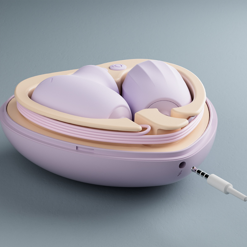 A woman relaxing with a waterproof SnailCup clitoral massager, embracing solo intimacy and emotional wellness