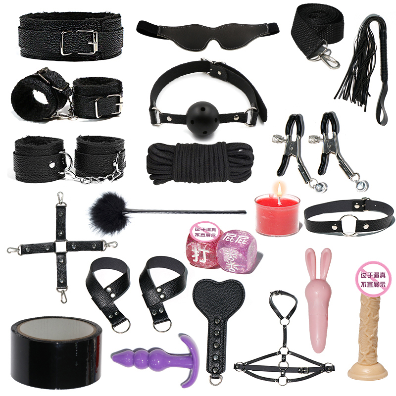 Soft bondage restraints with safety features from Diose
